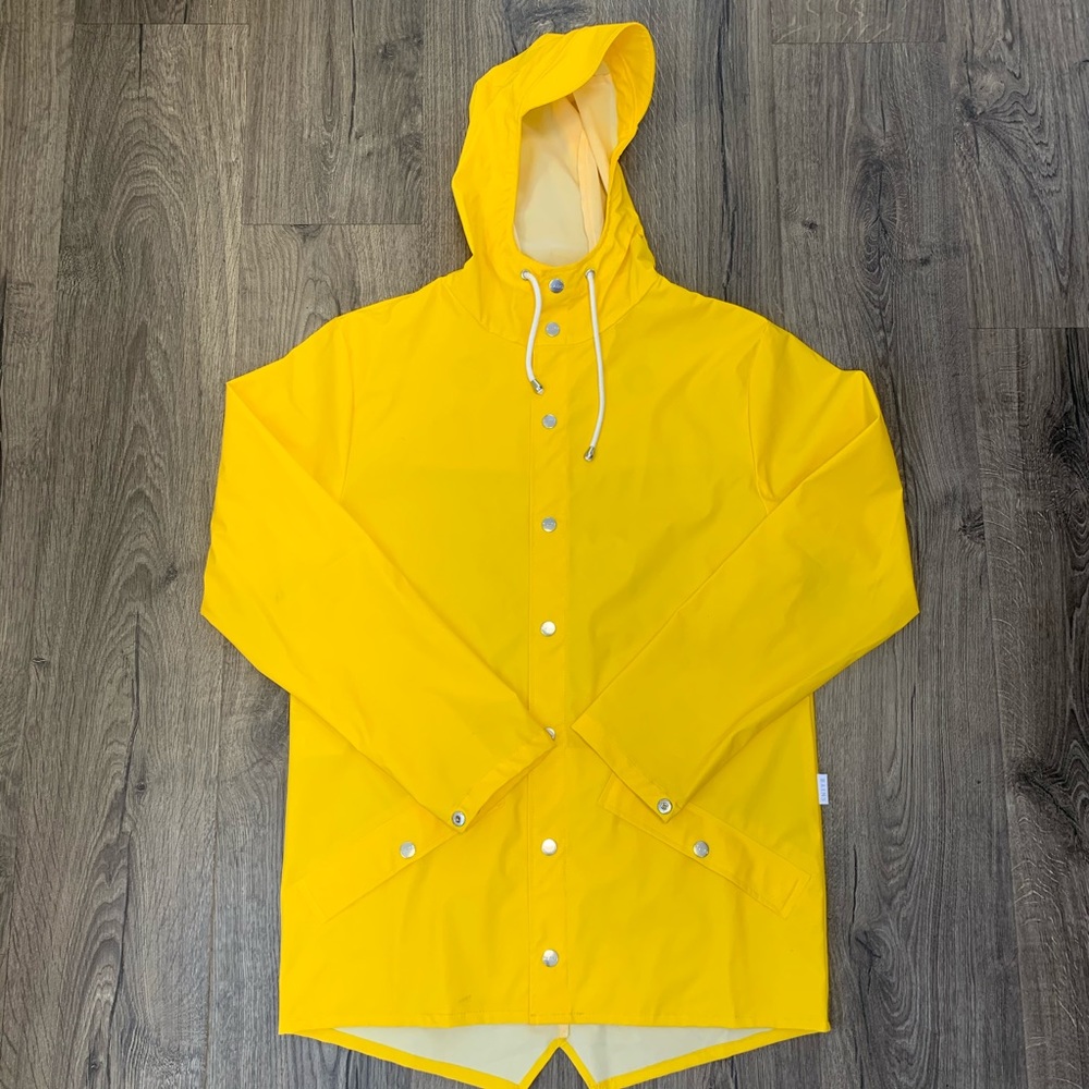 RAINS YELLOW RAINCOAT ☔️